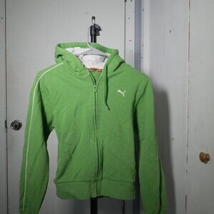 Green Puma zip up